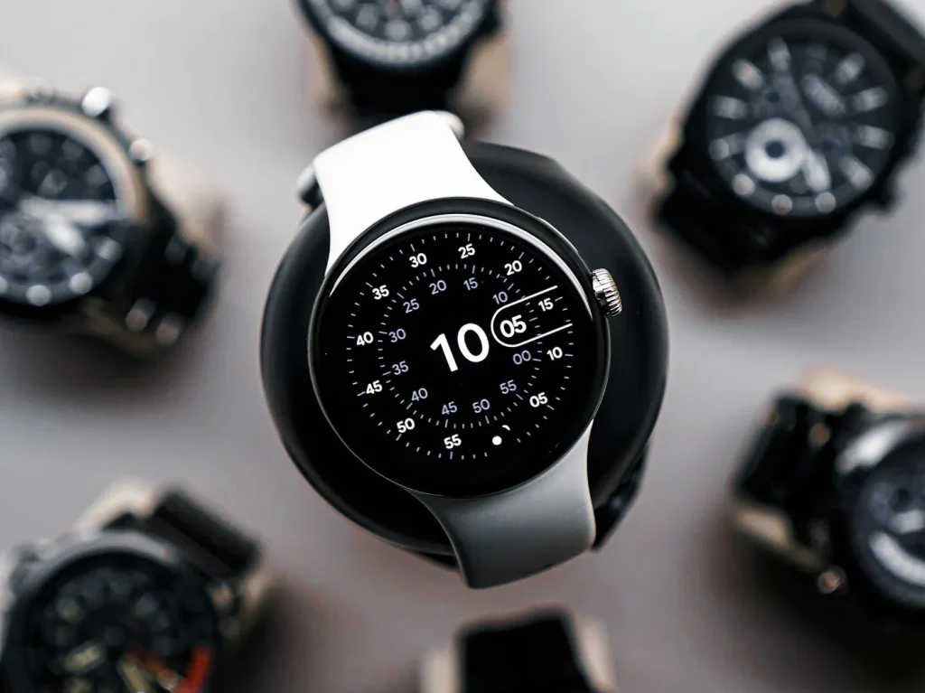 Google SensorLM analyzing smartwatch sensor data to generate human-readable health insights.